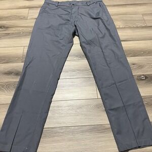 Lululemon Commission Pants‎ Warpstreme Men's Gray LM5474S Classic Sz 34x33